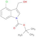 tert-butyl 4-chloro-3-(hydroxymethyl)indole-1-carboxylate