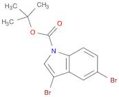 tert-butyl 3,5-dibromoindole-1-carboxylate