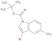 tert-butyl 3-bromo-5-methylindole-1-carboxylate