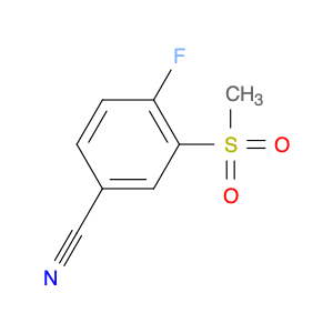 4-Fluoro-3-(methylsulphonyl)benzonitrile