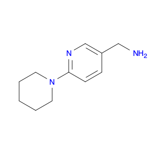 (6-piperidin-1-ylpyridin-3-yl)methanamine