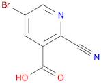 5-Bromo-2-cyanonicotinic acid