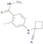 4-((1-Cyanocyclobutyl)amino)-2-fluoro-N-methylbenzamide