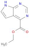 ethyl 7H-pyrrolo[2,3-d]pyrimidine-4-carboxylate