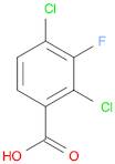 Benzoic acid, 2,4-dichloro-3-fluoro-