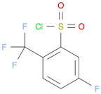 5-Fluoro-2-(trifluoromethyl)-benzenesulfonyl chloride