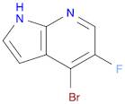 4-Bromo-5-fluoro-1H-pyrrolo[2,3-b]pyridine