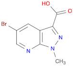 5-bromo-1-methyl-1H-pyrazolo[3,4-b]pyridine-3-carboxylic acid