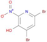 4,6-dibromo-2-nitropyridin-3-ol