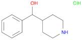 4-Piperidinemethanol, a-phenyl-, hydrochloride (1:1)