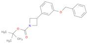 tert-butyl 3-(3-phenylmethoxyphenyl)azetidine-1-carboxylate