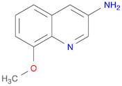 3-Quinolinamine, 8-methoxy-