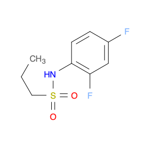 N-(2,4-difluorophenyl)propane-1-sulfonamide