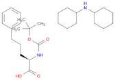 Benzenepentanoic acid, a-[[(1,1-dimethylethoxy)carbonyl]amino]-,(aR)-, compd. with N-cyclohexylc...