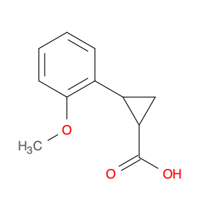 2-(2-methoxyphenyl)cyclopropane-1-carboxylic acid