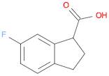 1H-Indene-1-carboxylic acid, 6-fluoro-2,3-dihydro-