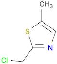 2-(chloromethyl)-5-methyl-1,3-thiazole