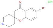 Spiro[2H-1-benzopyran-2,4'-piperidin]-4(3H)-one, 6-bromo-,hydrochloride (1:1)