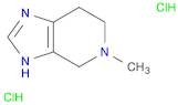 1H-Imidazo[4,5-c]pyridine, 4,5,6,7-tetrahydro-5-methyl-, dihydrochloride