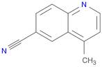 4-METHYLQUINOLINE-6-CARBONITRILE