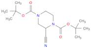 Di-tert-butyl 2-cyanopiperazine-1,4-dicarboxylate