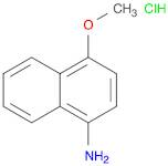 1-Naphthalenamine, 4-methoxy-, hydrochloride