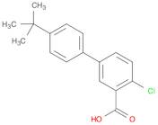 2-Chloro-5-(4-t-butylphenyl)benzoic acid