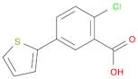 2-Chloro-5-(thiophen-2-yl)benzoic acid