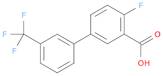 2-fluoro-5-[3-(trifluoromethyl)phenyl]benzoic acid