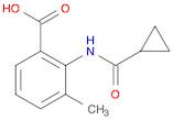 2-(cyclopropanecarbonylamino)-3-methylbenzoic acid