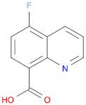 8-Quinolinecarboxylic acid, 5-fluoro-