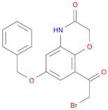 2H-1,4-Benzoxazin-3(4H)-one, 8-(2-bromoacetyl)-6-(phenylmethoxy)-