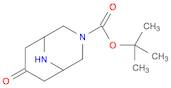 3,9-Diazabicyclo[3.3.1]nonane-3-carboxylic acid, 7-oxo-,1,1-dimethylethyl ester