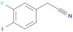 Benzeneacetonitrile, 3-fluoro-4-iodo-