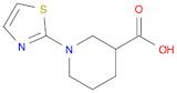 1-(1,3-thiazol-2-yl)piperidine-3-carboxylic acid