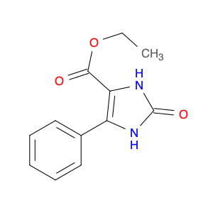 1H-Imidazole-4-carboxylic acid, 2,3-dihydro-2-oxo-5-phenyl-, ethyl ester