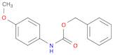 Carbamic acid, N-(4-methoxyphenyl)-, phenylmethyl esterOTHER CA INDEX NAMES:Carbamic acid, (4-meth…