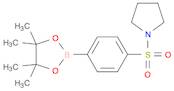 Pyrrolidine,1-[[4-(4,4,5,5-tetramethyl-1,3,2-dioxaborolan-2-yl)phenyl]sulfonyl]-