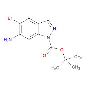 tert-Butyl 6-amino-5-bromo-1H-indazole-1-carboxylate