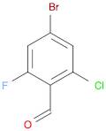 Benzaldehyde, 4-bromo-2-chloro-6-fluoro-