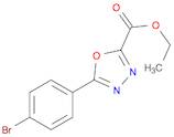 Ethyl 5-(4-Bromophenyl)-1,3,4-oxadiazole-2-carboxylate