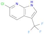 6-Chloro-3-(trifluoromethyl)-1H-pyrrolo[2,3-b]pyridine