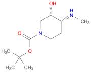 cis-1-Boc-4-methylamino-3-hydroxypiperidine