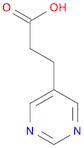 3-(pyrimidin-5-yl)propanoic acid