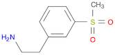 2-(3-methylsulfonylphenyl)ethanamine