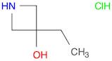 3-Azetidinol,3-ethyl-, hydrochloride (1:1)