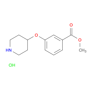 Methyl 3-(piperidin-4-yloxy)benzoate hydrochloride