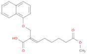 (E)-8-Methoxy-2-((naphthalen-1-yloxy)methyl)-8-oxooct-2-enoic acid