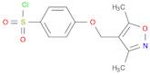 4-((3,5-Dimethylisoxazol-4-yl)methoxy)benzene-1-sulfonyl chloride