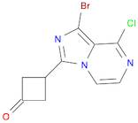 3-(1-Bromo-8-Chloroimidazo[1,5-A]Pyrazin-3-Yl)Cyclobutanone